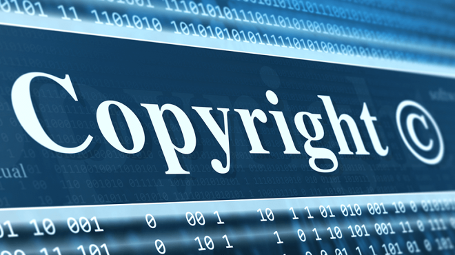 how to copyright a website