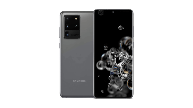 Samsung Galaxy S20 Ultra, 128GB, Cosmic Gray - Fully Unlocked